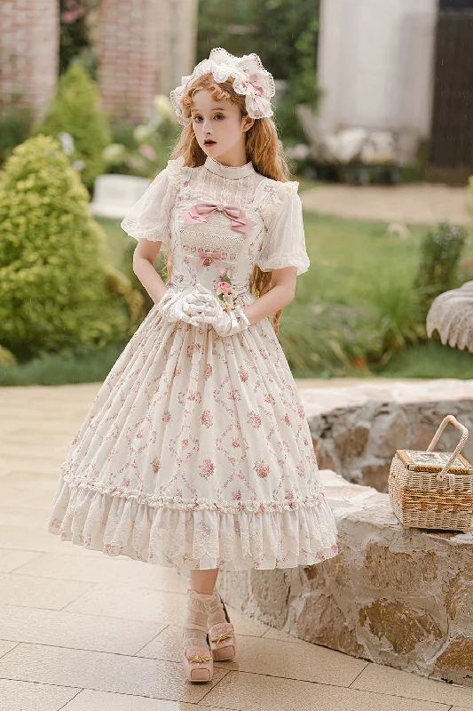 Miss Point~Customized Wood Rose 2.0 Elegant Vintage Jumper Dress Tunics Mesh breathable