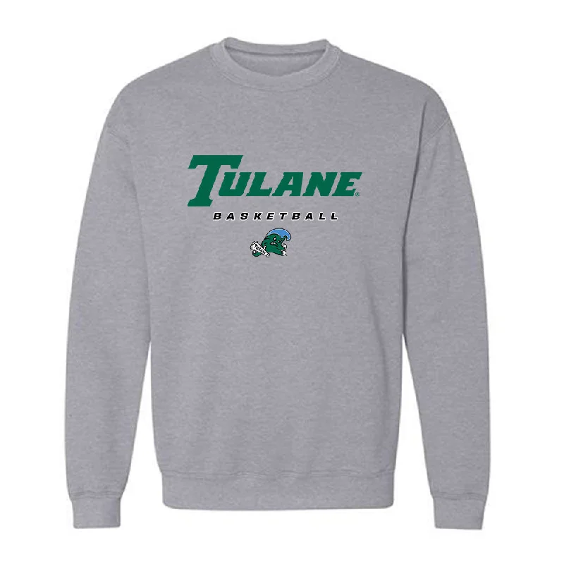 Tulane - NCAA Women's Basketball : Rachel Hakes - Classic Shersey Crewneck Sweatshirt Hoodie with Cropped Fit Short Trendy