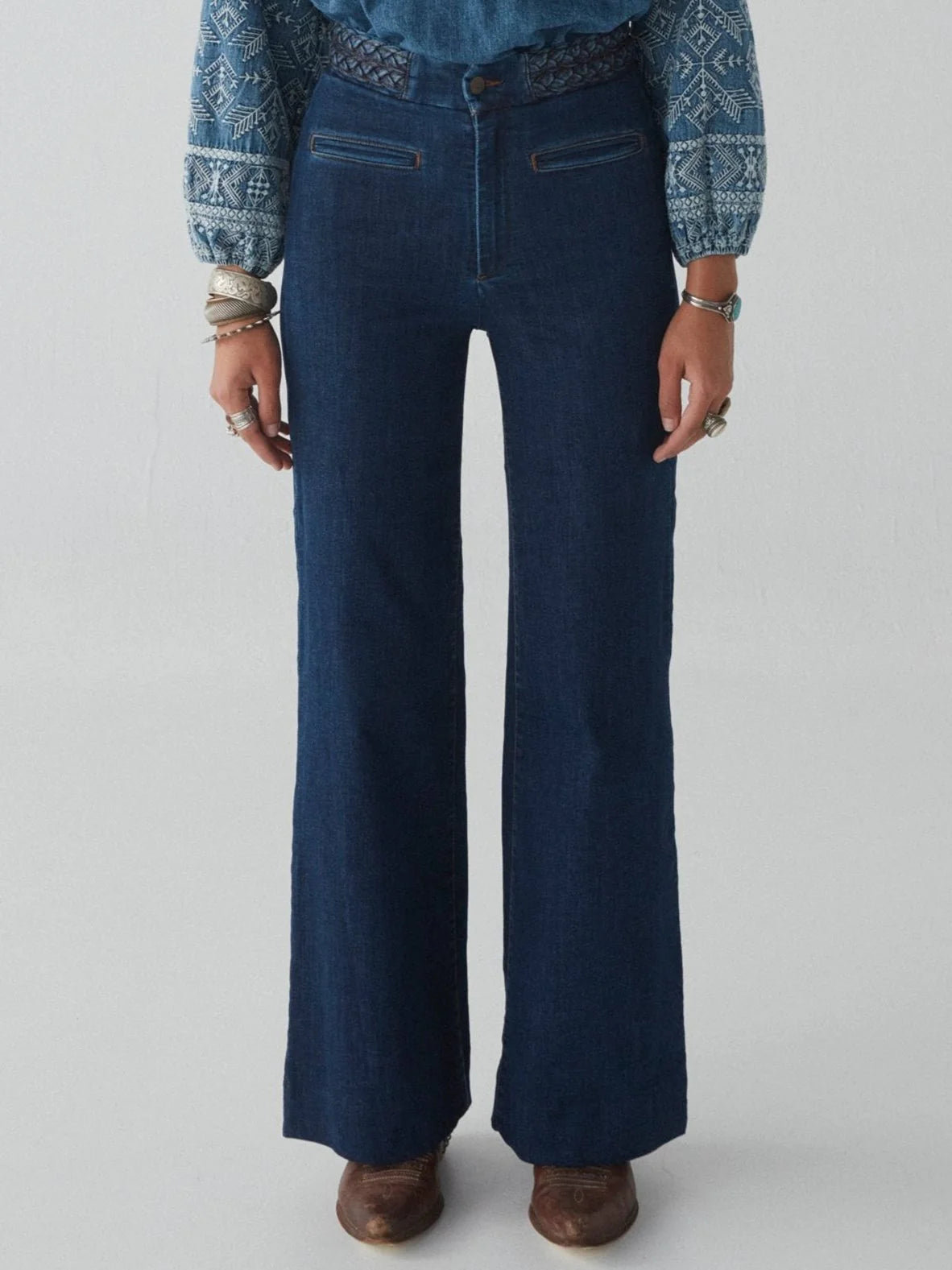 Ross Pant - Disco Denim Comfortable Denim Pants