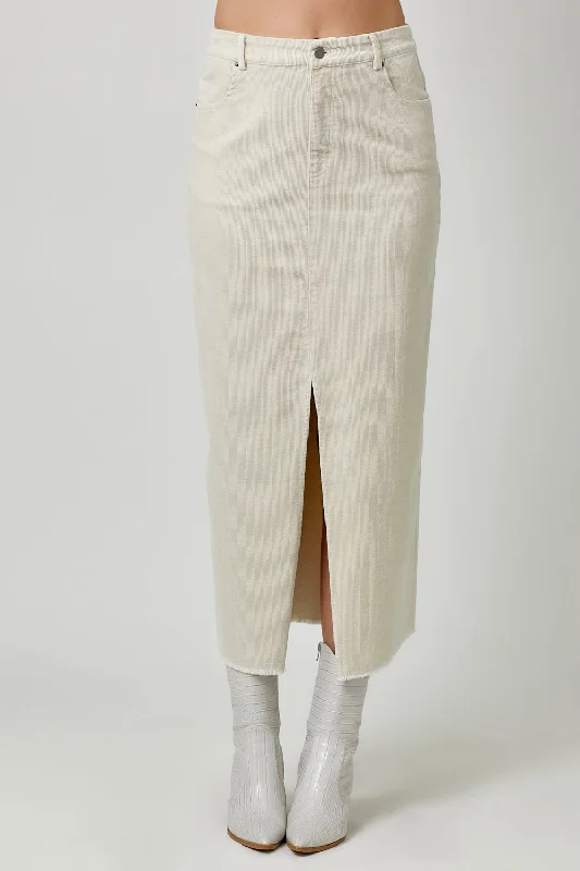 Melanie Corduroy Skirt denim skirt stylish